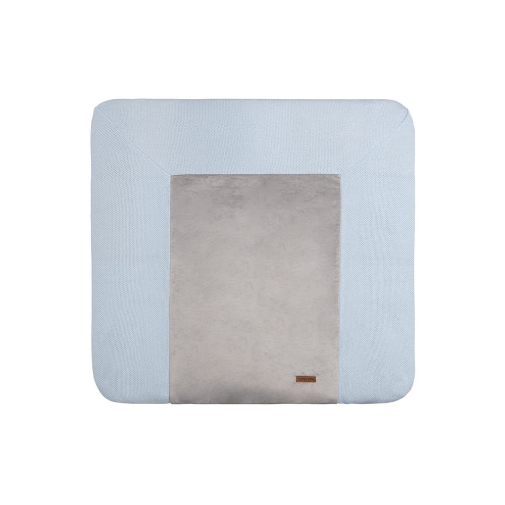 Babys only Wickelauflagenbezug Classic, Puderblau 75x85 cm