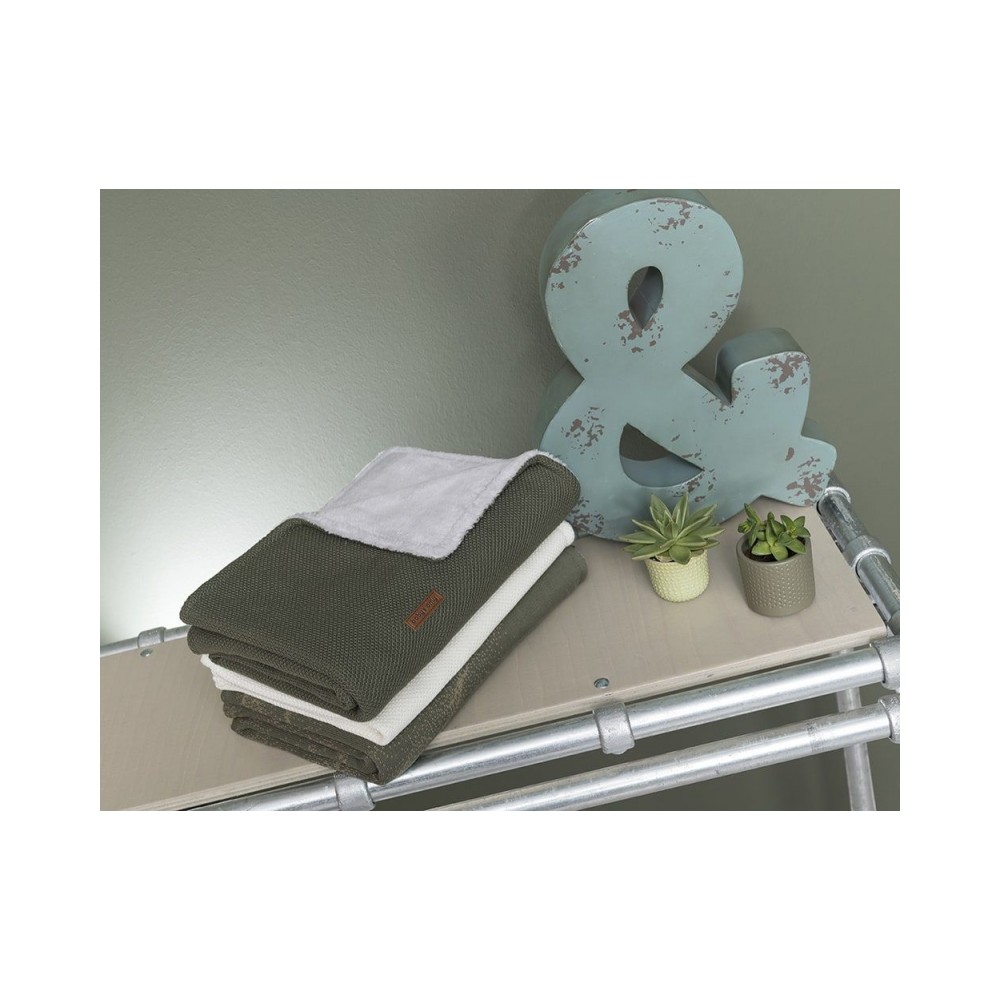 Babys only Gitterbettdecke soft Classic, Wollweiß