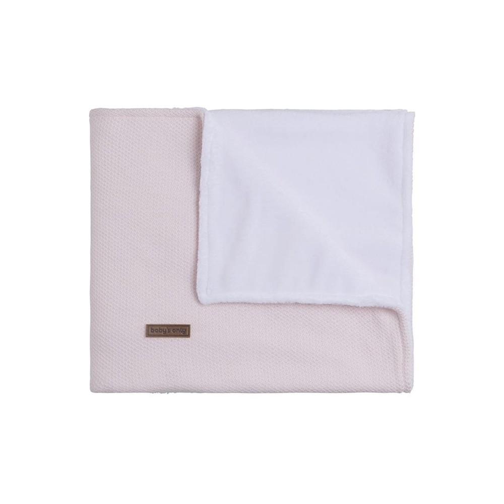 Babys only Gitterbettdecke teddyfutter Classic, Rosa