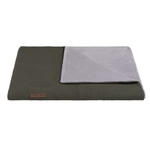 Babys only Gitterbettdecke teddyfutter Classic, Khaki