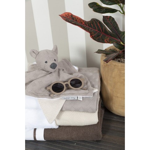 Babys only Gitterbettdecke teddyfutter Classic, Khaki