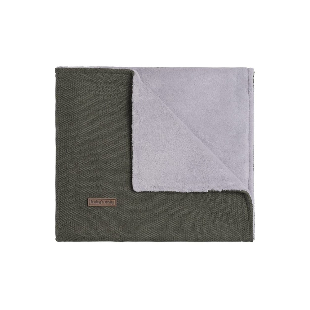 Babys only Gitterbettdecke teddyfutter Classic, Khaki