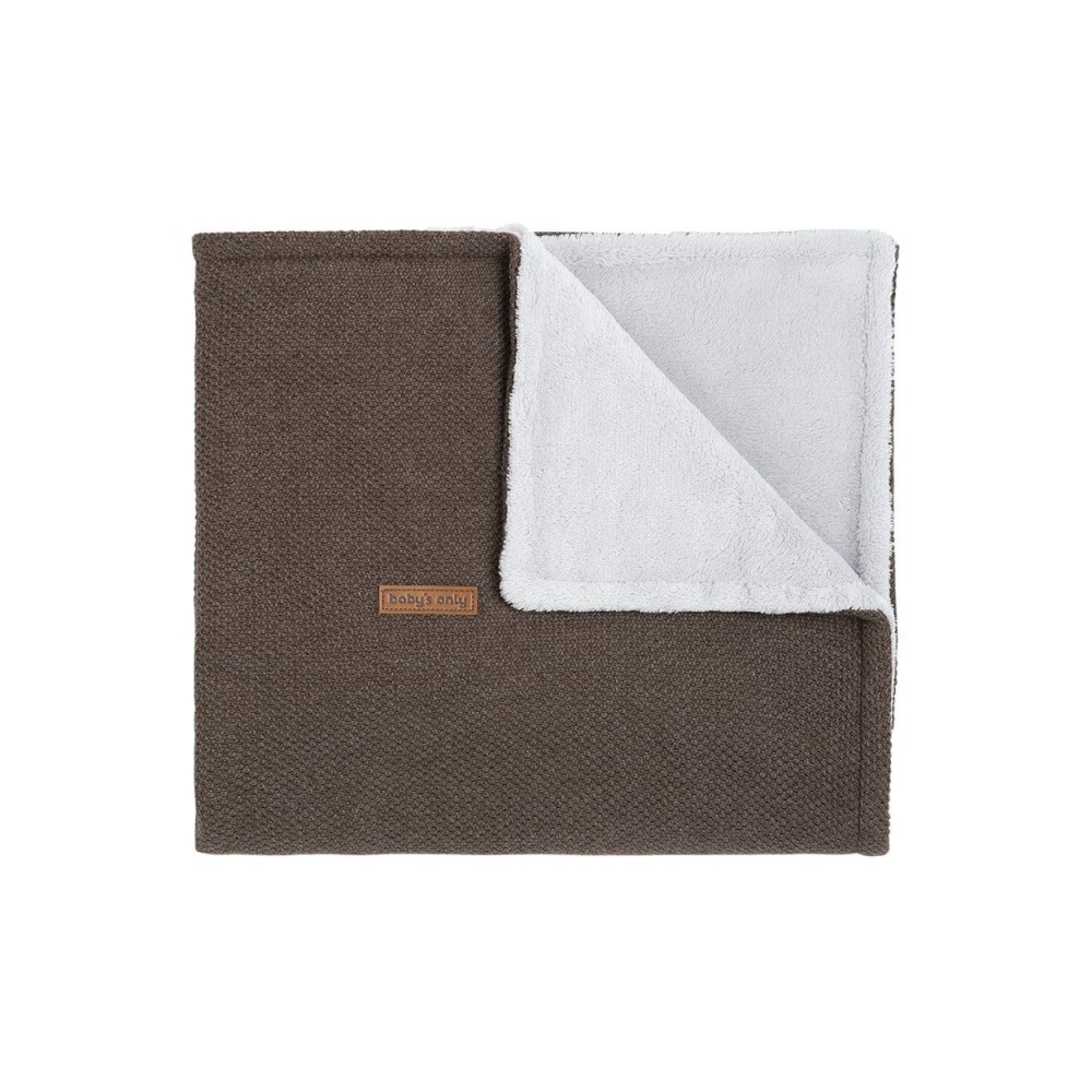 Babys only Gitterbettdecke teddyfutter Classic, Cacao