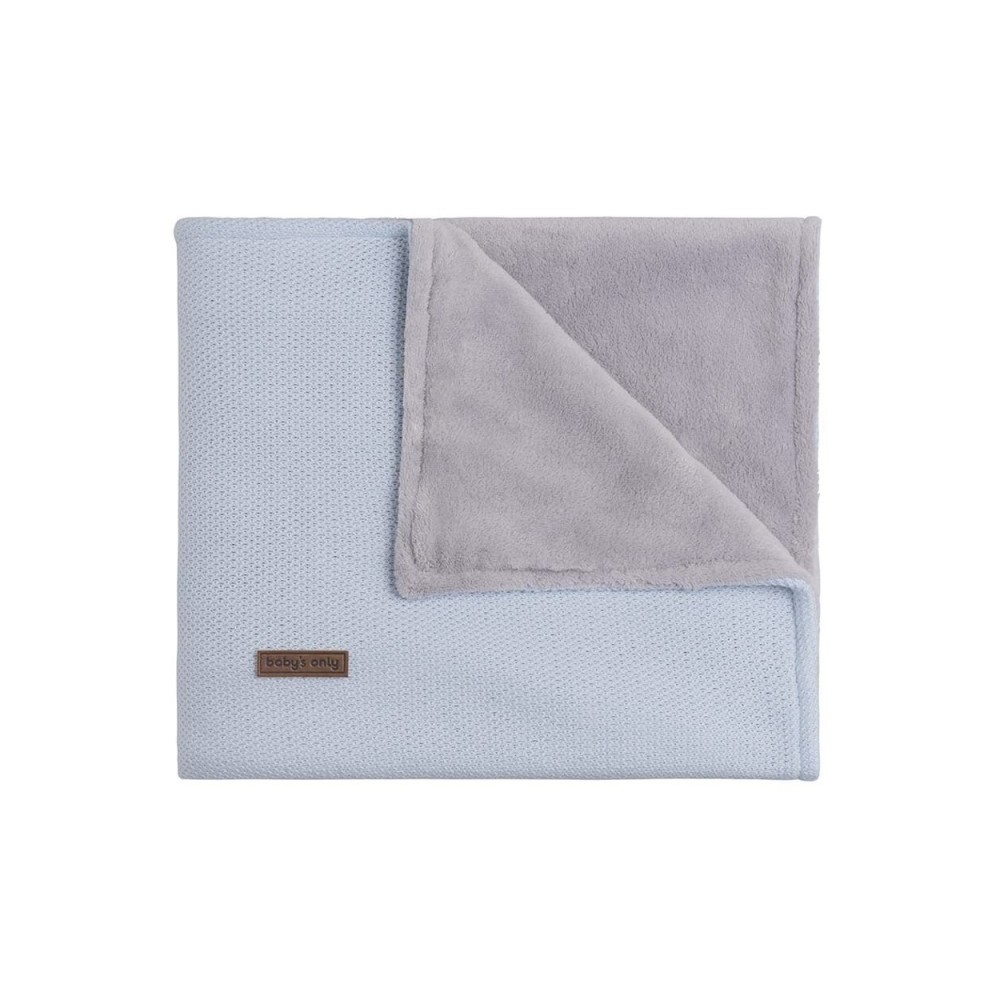 Babys only Babydecke teddyfutter Classic, Puderblau