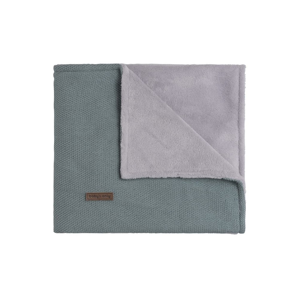 Babys only Babydecke teddyfutter Classic, Stonegreen