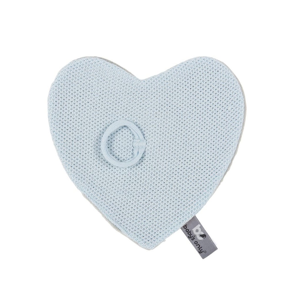 Babys only Schnullertuch Classic, Puderblau