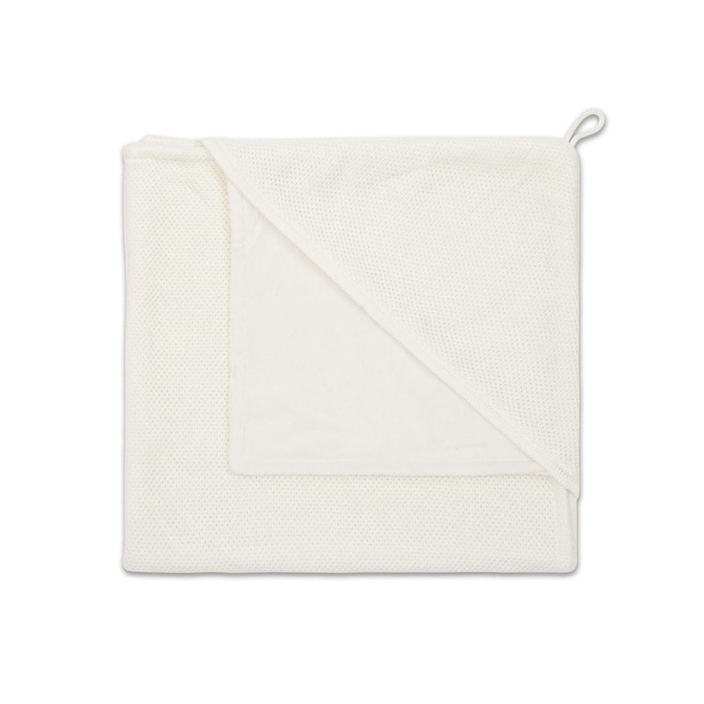 Kapuzendecke soft Classic, Wollweiss