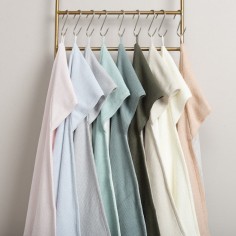 Kapuzendecke Soft Classic, Silbergrau