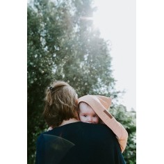 Kapuzendecke Soft Classic, Silbergrau