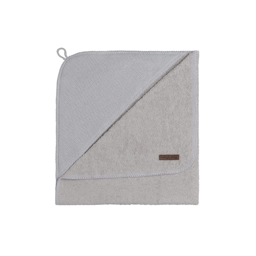 Babys only Kapuzenbadetuch Classic, Silbergrau