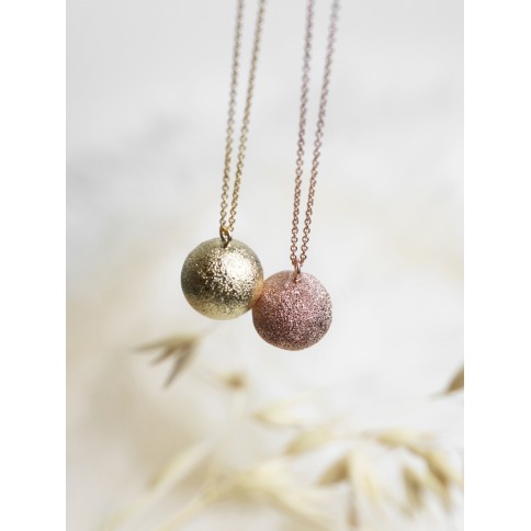Bola-Kugel Fine Collection Schwangerschaftskette, Rosé Gold/ Luna