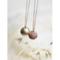 Bola-Kugel Fine Collection Schwangerschaftskette, Rosé Gold/ Luna