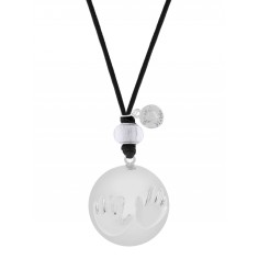 Bola-Kugel - BabyBel Schwangerschaftskette, Baby Händchen, Silber