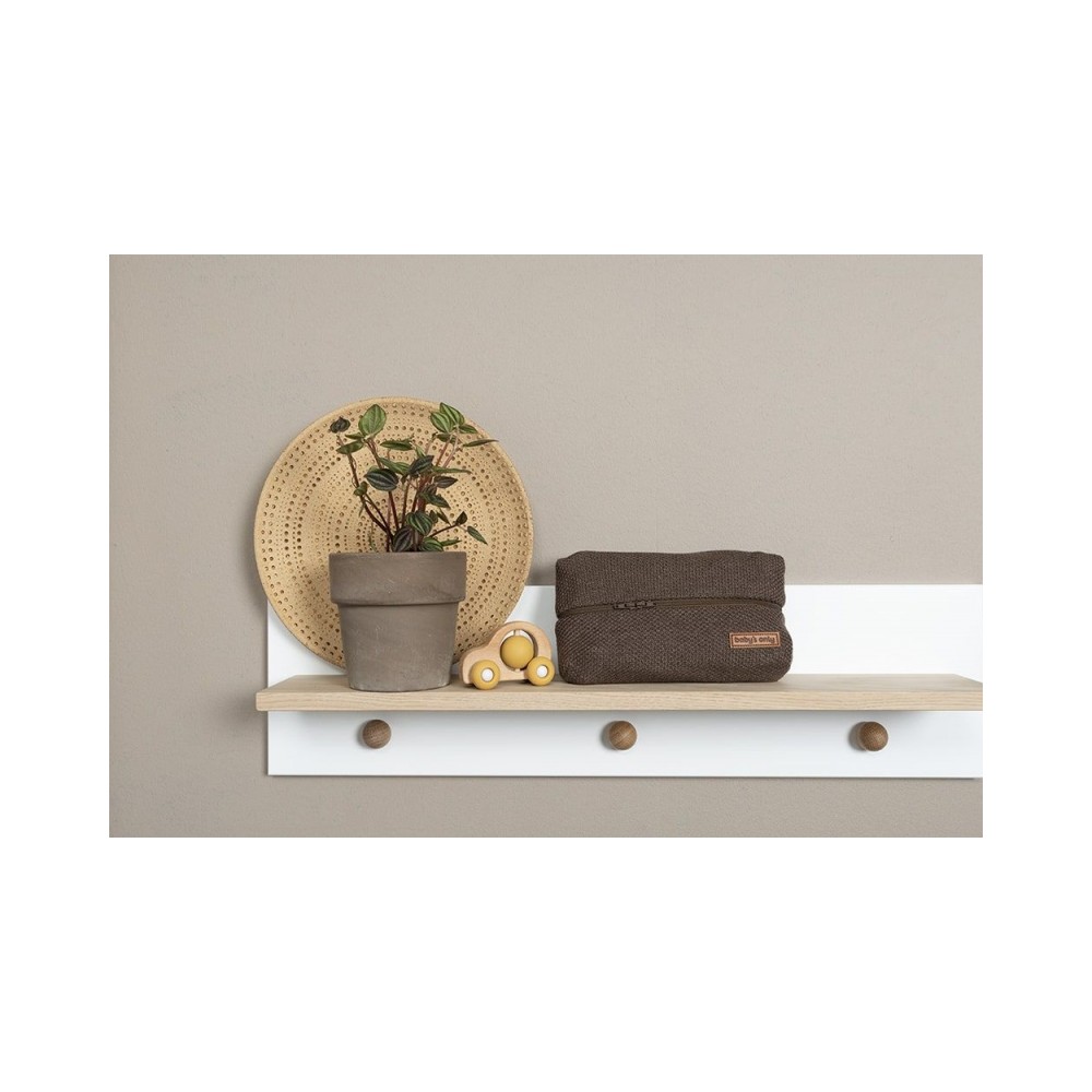 Feuchttücherbezug Classic, Cacao