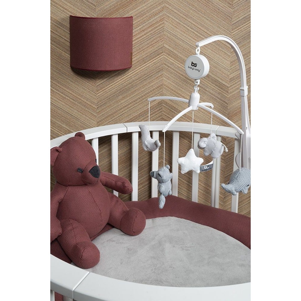 Babys only Laufgittereinlage Classic, Silbergrau 90cm