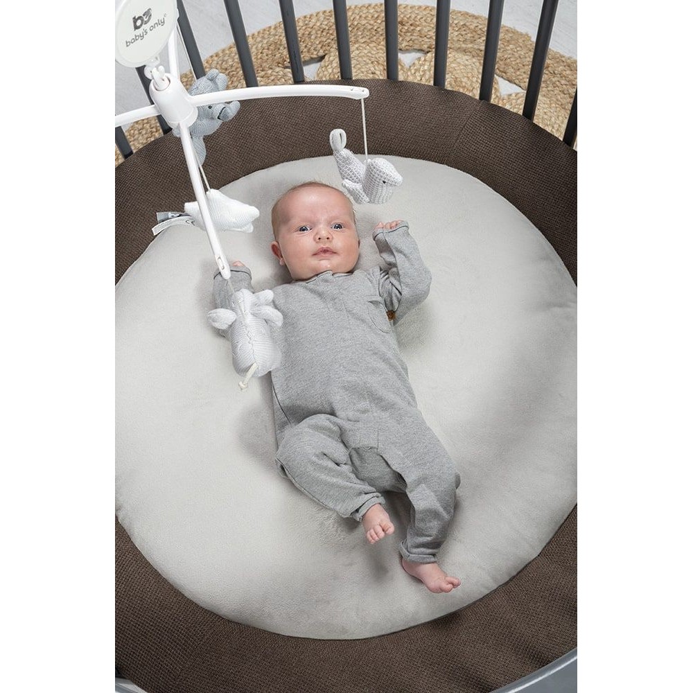 Babys only Laufgittereinlage Classic, Silbergrau 90cm