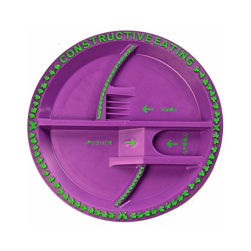 Constructive Eating Teller (ohne Besteck), Garten