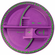 Constructive Eating Teller (ohne Besteck), Garten