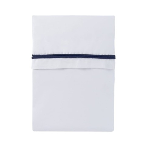 Babys only Baby Bettlaken gestricktes Band, Marine/Weiß