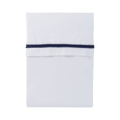 Babys only Baby Bettlaken gestricktes Band, Marine/Weiß