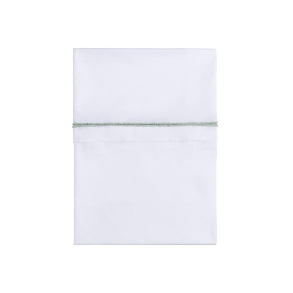 Babys only Bettlaken gestricktes Band, Melee/Weiß (100x80 cm)