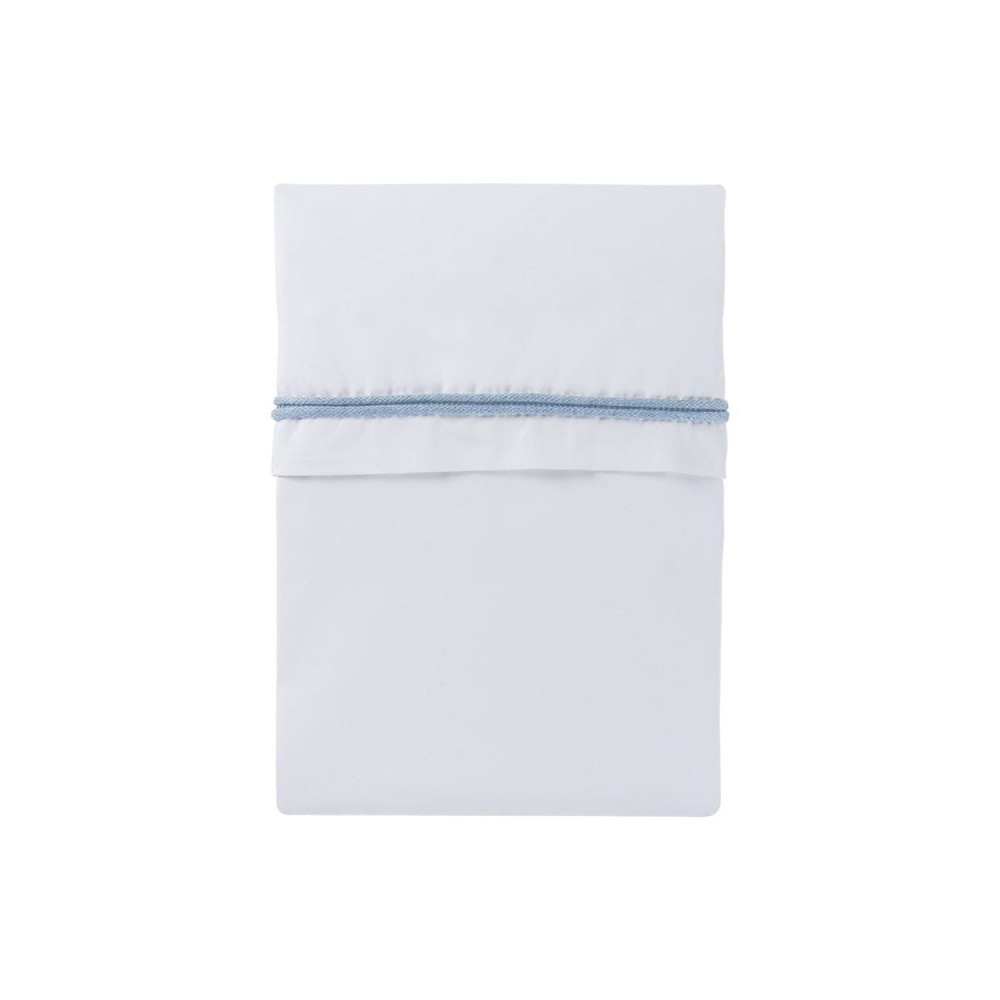 Babys only Bettlaken gestricktes Band baby, Blau/Weiß