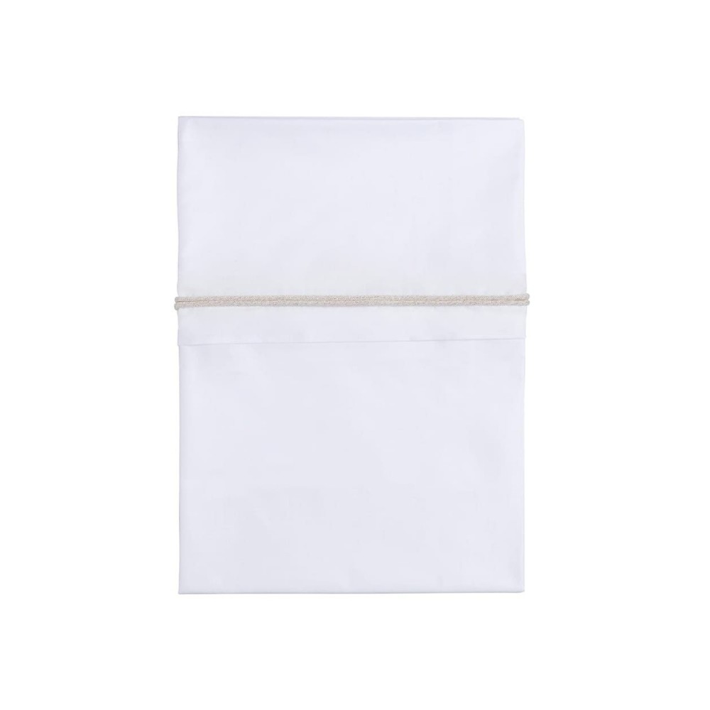 Babys only Bettlaken gestricktes Band, Gold-Mint Melee/Weiß