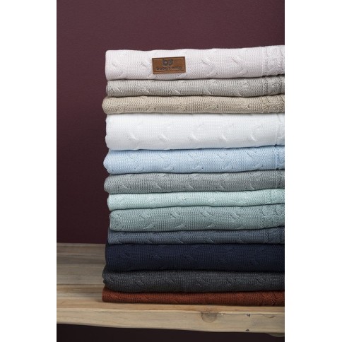 Babys only Babydecke Cable, Weiß