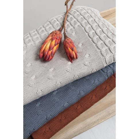 Babys only Babydecke Cable, Weiß