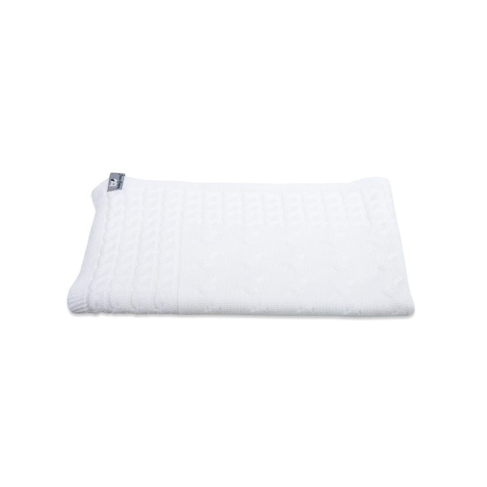 Babys only Babydecke Cable, Weiß