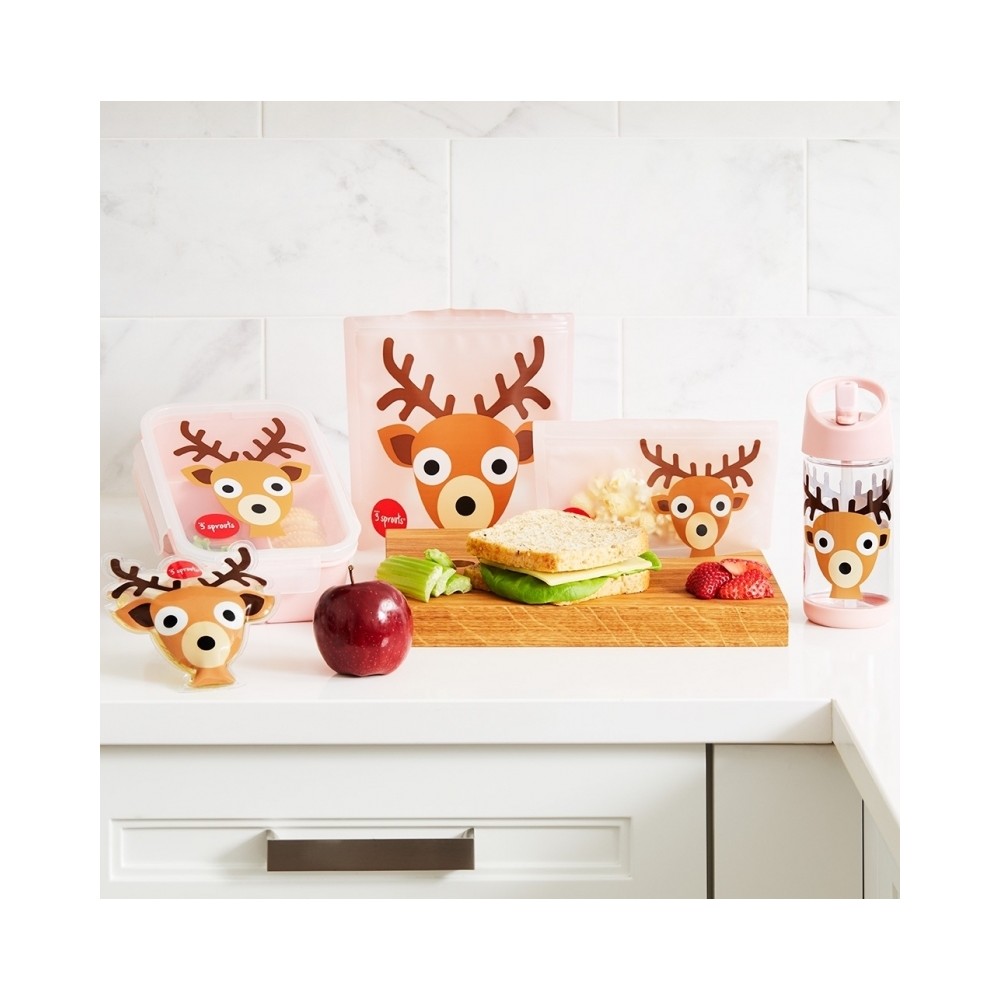 Strohhalm-Flasche, Hirsch