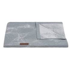 Babys only Babydecke Marble, Grau/Silbergrau