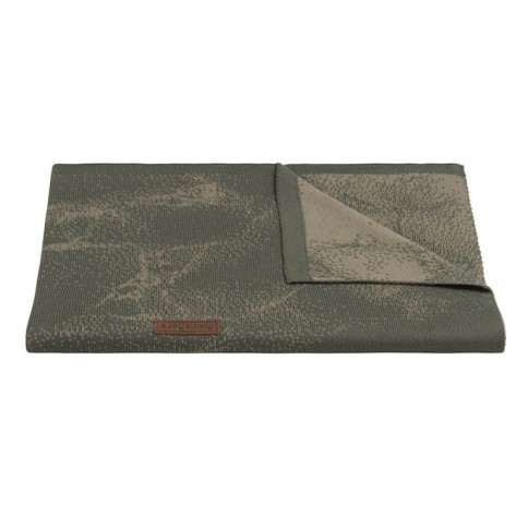 Babys only Gitterbettdecke Marble, Khaki/Olive