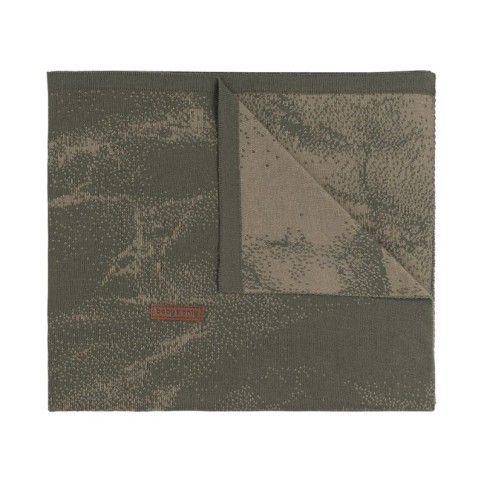 Babys only Gitterbettdecke Marble, Khaki/Olive