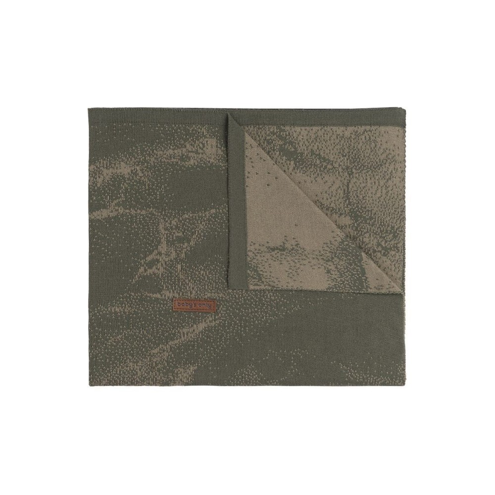 Babys only Gitterbettdecke Marble, Khaki/Olive