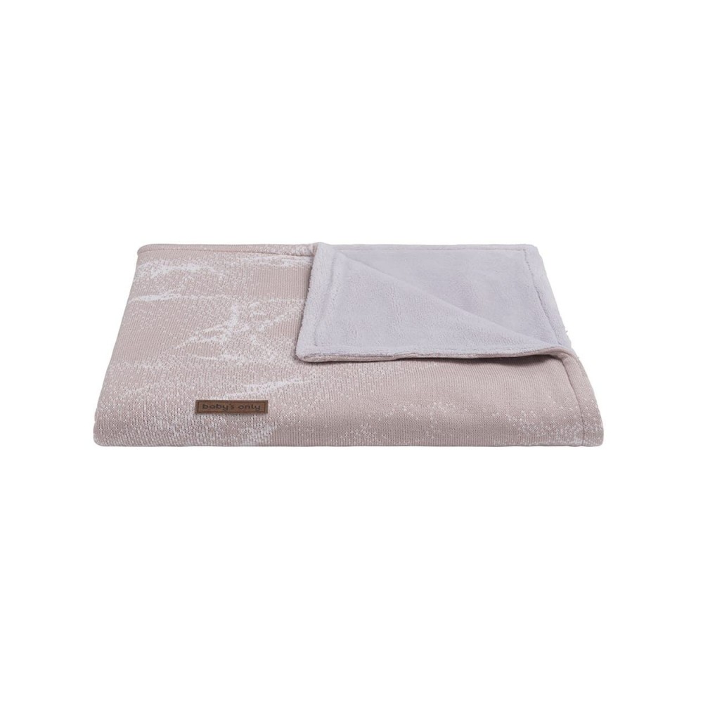 Babys only Babydecke teddyfutter Marble, Alt Rosa/klassisch Rosa