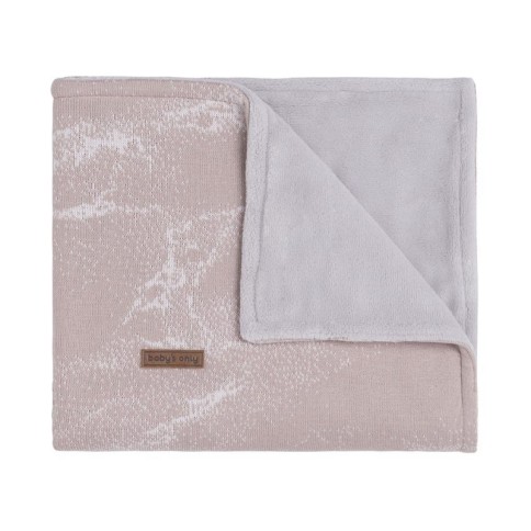 Babys only Babydecke teddyfutter Marble, Alt Rosa/klassisch Rosa