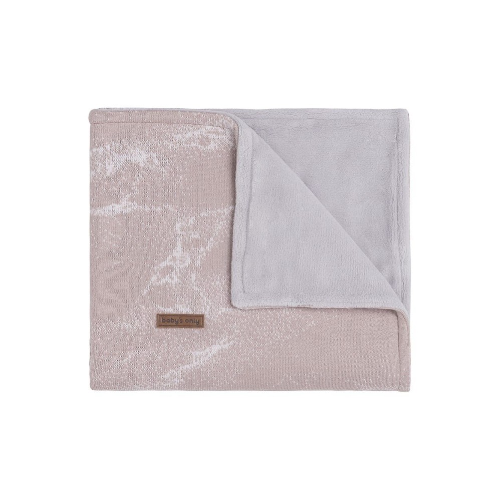 Babys only Babydecke teddyfutter Marble, Alt Rosa/klassisch Rosa