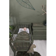 Babys only Babydecke teddyfutter Marble, Khaki/Olive