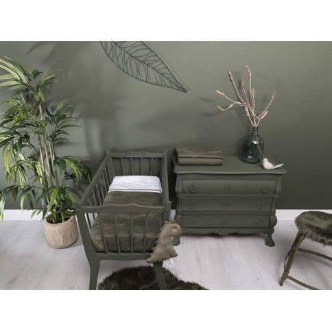 Babys only Babydecke teddyfutter Marble cool, Grey/Lila