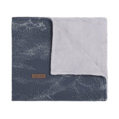 Babys only Babydecke teddyfutter Marble, Granit/Grau