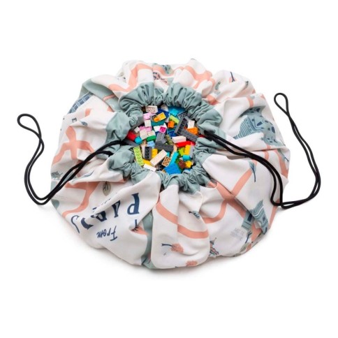 Play&Go Spielzeugtasche, Paris Map