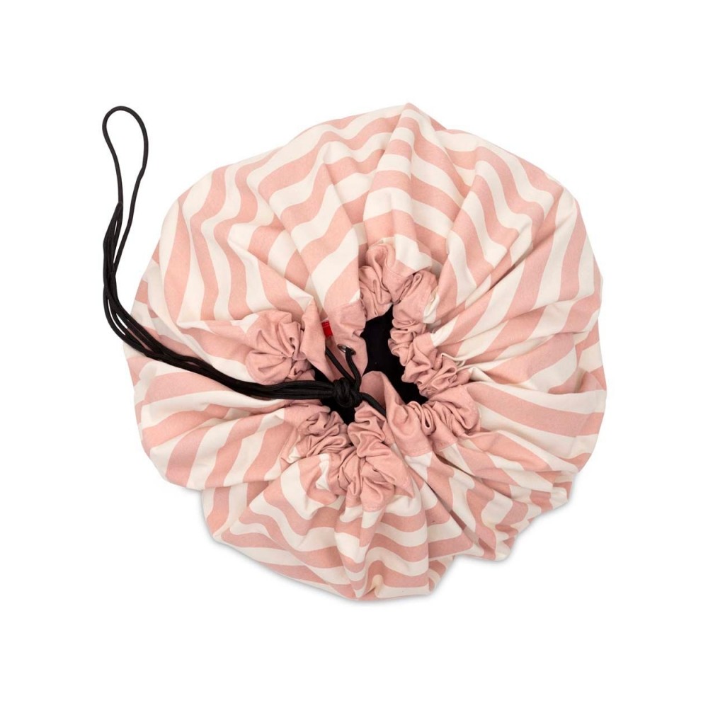 Spielzeugtasche, Stripes Pink