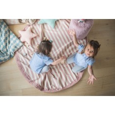 Spielzeugtasche, Stripes Pink