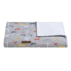 Babys only Babydecke teddyfutter, Forest 70 x 95 cm