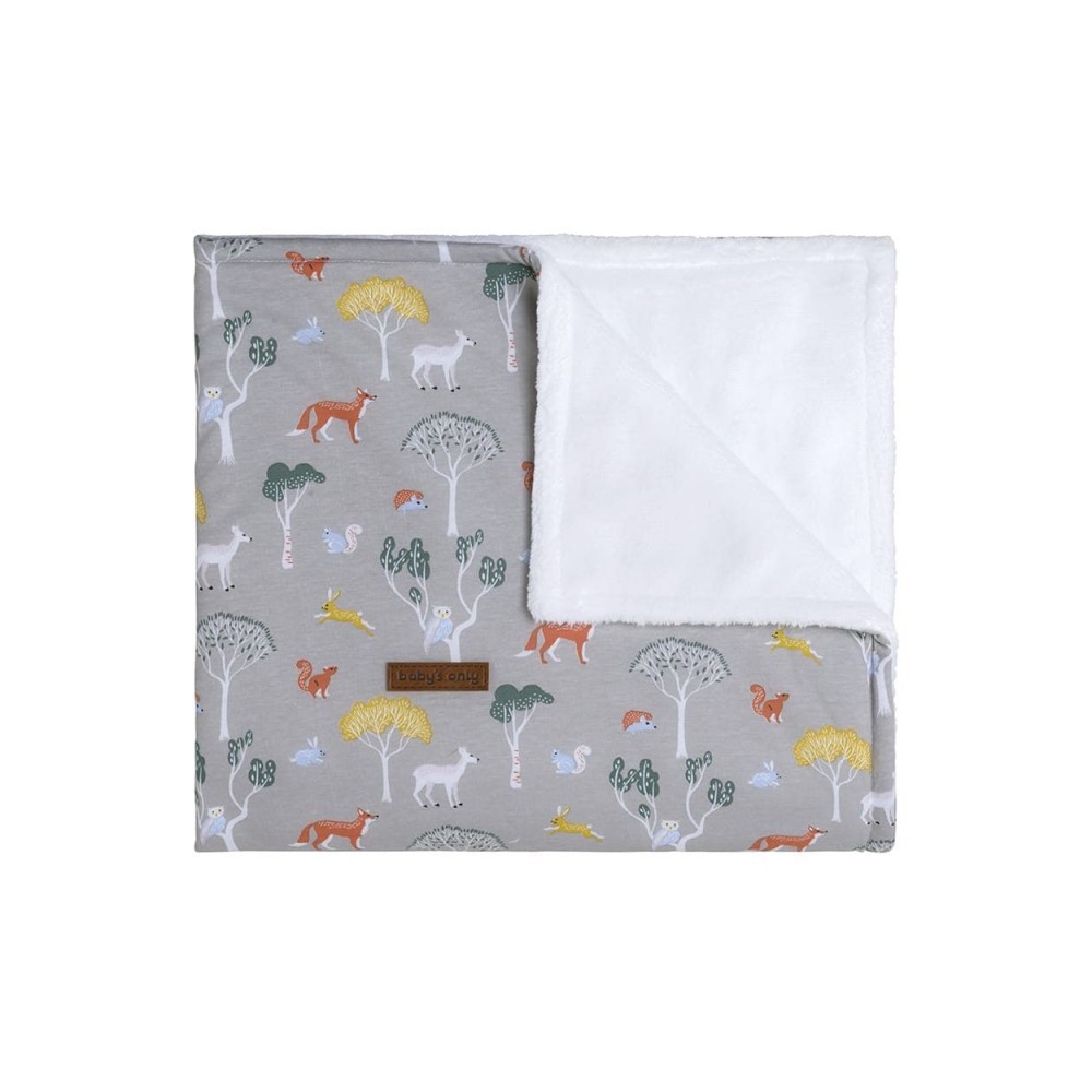 Babys only Babydecke teddyfutter, Forest 70 x 95 cm