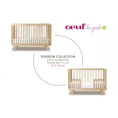 Baby Cot Sparrow, Blanc