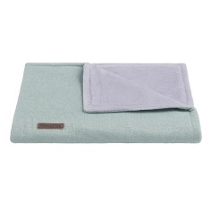 Babys only Babydecke teddyfutter Sparkle, Gold-Mint Melee 70 x 95 cm