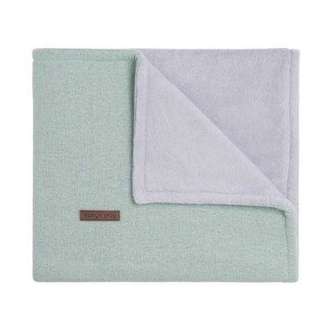 Babys only Babydecke teddyfutter Sparkle, Gold-Mint Melee 70 x 95 cm