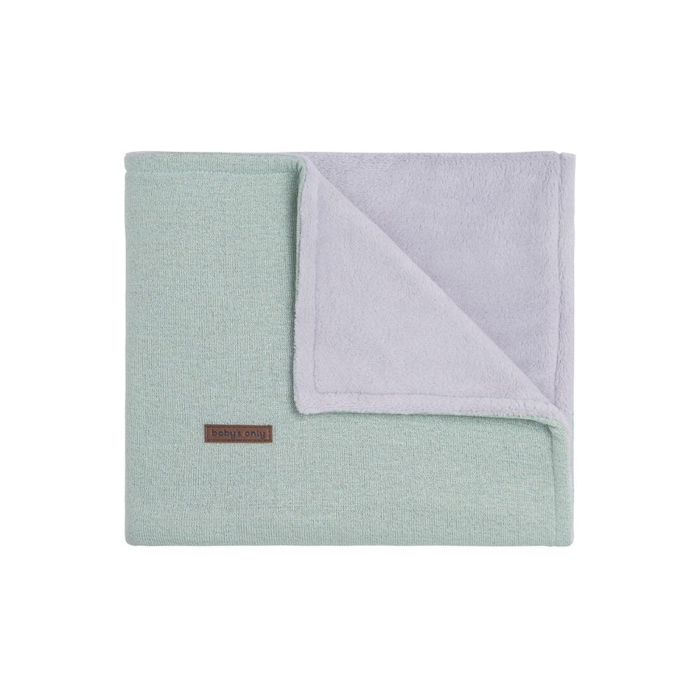 Babys only Babydecke teddyfutter Sparkle, Gold-Mint Melee 70 x 95 cm